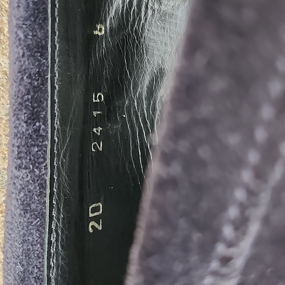 Prada Blue Suede Loafers - Picture 4 of 6